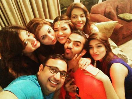 Karan V Grover’s Friends Throw A Surprise Birthday Party! [PICS]