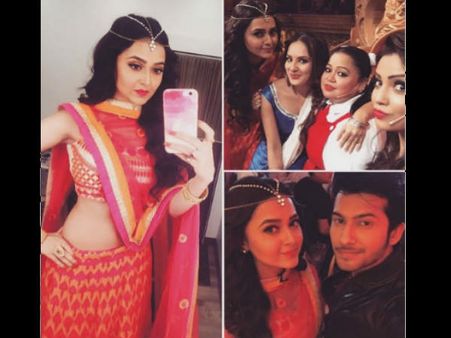 Swaragini’s Tejaswi Prakash Wayangankar & Namish Taneja On Comedy Nights Bachao (PICS)