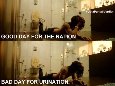 So Funny! Twitter Trolls Udta Punjab 'Urination' Scene Cut