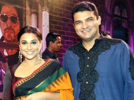 Here's Why Vidya Balan Will Not Work With Hubby Siddharth Roy Kapur