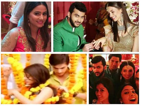 Yeh Rishta Kya Kehlata Hai Actors Sizzle At Yash-Rose Engagement Ceremony [PICS]