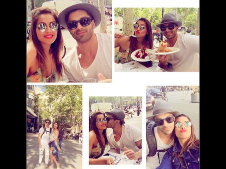 Two Hotties! Bipasha Basu Posts Some Gorgeous Pictures With Karan Singh Grover From Barcelona