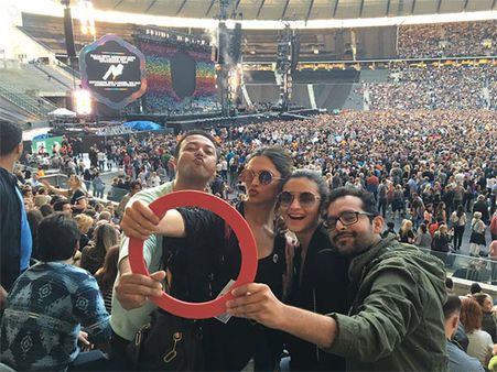 Rare Sighting! Deepika Padukone Attends Coldplay Concert In Berlin With Alia Bhatt, Both Look Hot!