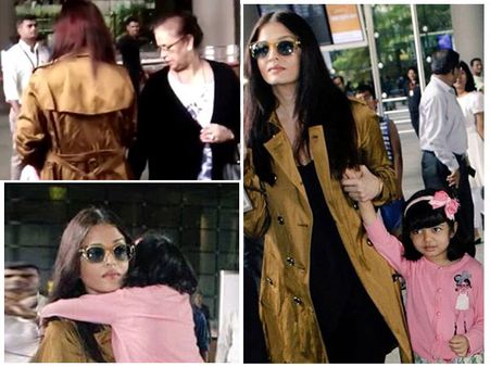 HORRIFIC! Aishwarya Rai Bachchan's Mother FELL At The Mumbai Airport During A Fight With The Media