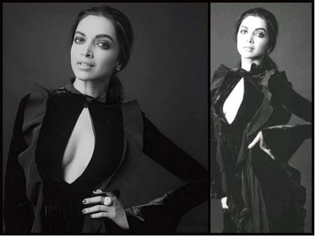 Bold In Black! Deepika Padukone Propagates Charm In Her New Photoshoot [Pictures]