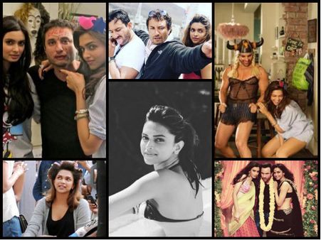 Here's To Hot Veronica! Deepika Padukone 'On The Sets' Pictures From Cocktail [Unseen]