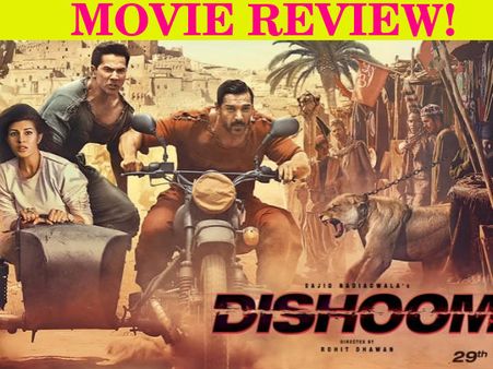 Dishoom Movie Review: A Potpourri Of Cliched Drama, Sizzling Bromance & Action!