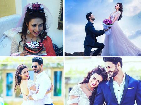 Divyanka Celebrates Her Bachelorette Party In Style; More Pics From DiVek's Photoshoot!