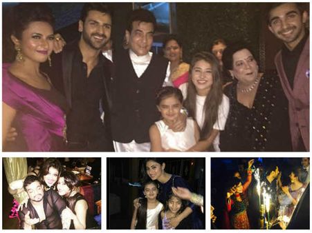 NEW PICTURES: Divyanka Tripathi & Vivek Dahiya Reception: Karan, Anita, Sweety & Others Party Hard!