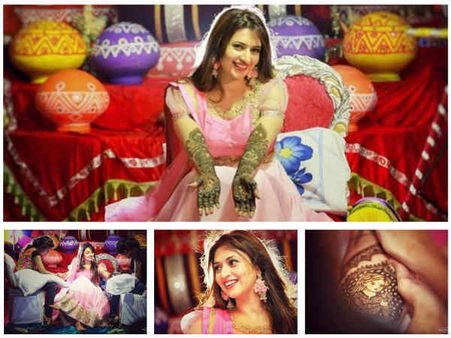 You Can’t Get Over These PICS: Divyanka Tripathi Looks Pretty In Pink Dress At The Mehndi Ceremony!
