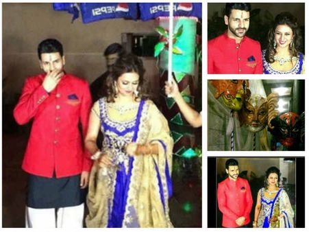 Check Out Divyanka Tripathi & Vivek Dahiya’s First Look From Sangeet Ceremony - FRESH PICS