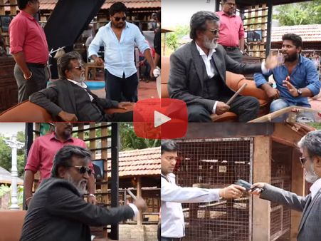 Going Viral: Making Video Of 'Kabali' Exposes Rajinikanth's Working Style On The Sets!