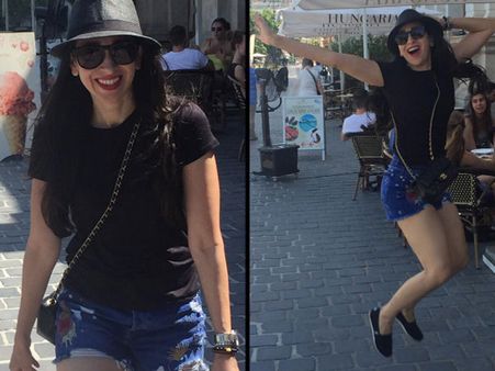 Post Divorce, Karisma Kapoor Spotted Holidaying In Budapest; Never Looked This Happy [Pictures]