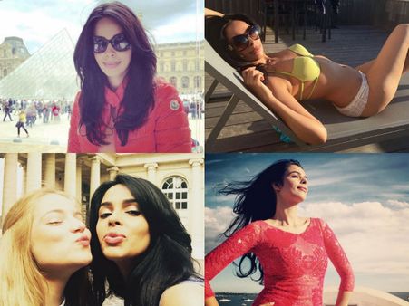 Pictures Of Mallika Sherawat Holidaying In Paris & St Tropez!