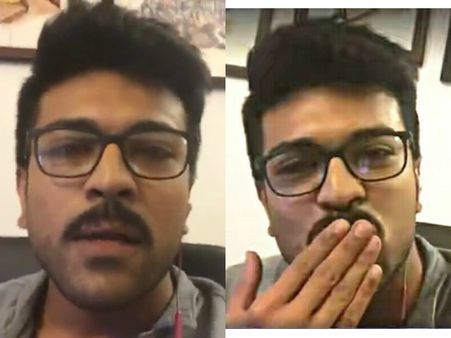 VIDEO: Ram Charan Clarifies Everything At Once On Facebook Live
