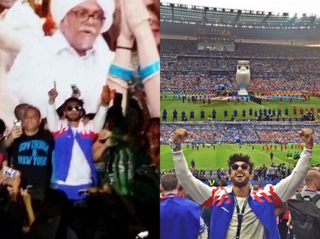 Ranveer Singh Watches Sultan In Paris & Dances To Its Songs, Attends Euro Cup Finals Later!