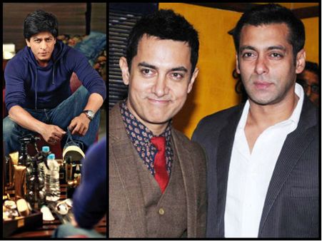 Shahrukh Khan Also Feels That Salman & Aamir Khan Are Bigger Stars Than Him!