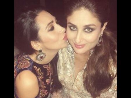 Two Beauties, One Frame: Adorable Picture Of Karisma Kapoor Kissing Pregnant Sister Kareena Kapoor