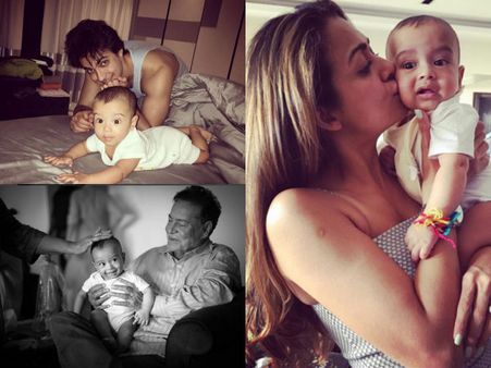 Arpita Khan & Aayush Sharma Share Cute & Adorable Pictures Of Baby Ahil!