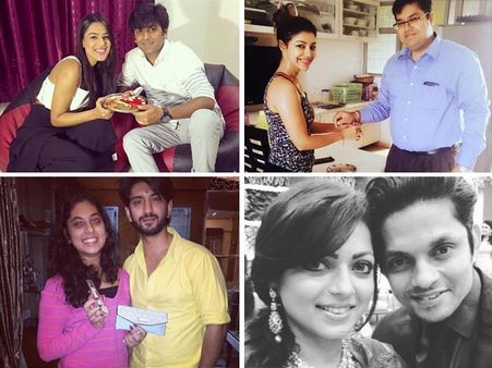 #Raksha Bandhan: Drashti Dhami, Nia Sharma, Kunal Jaisingh Celebrate The Festival Today! [PICS]