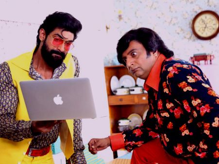 Rana Daggubati & Prakash Raj In A Never-before Seen Retro Avatar