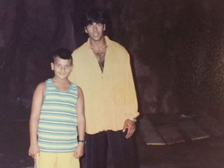 Priceless Moment! Ranveer Singh Shares His Childhood Picture With Akshay Kumar!