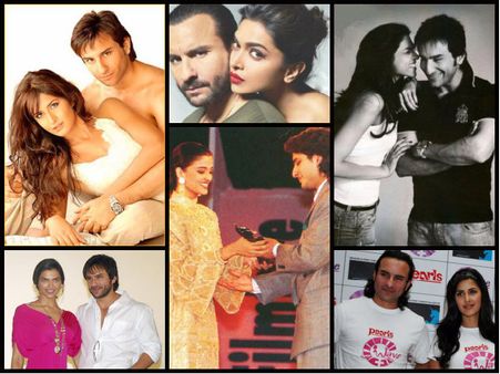 The Nawab With Beauties! Saif Ali Khan's 20 Most Rare Pictures With Aishwarya Rai, Deepika & Katrina