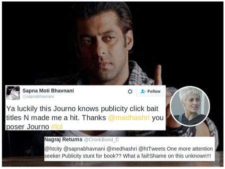 CONTROVERSIAL! Sapna Bhavnani ABUSES Salman Khan In An Explosive Interview!