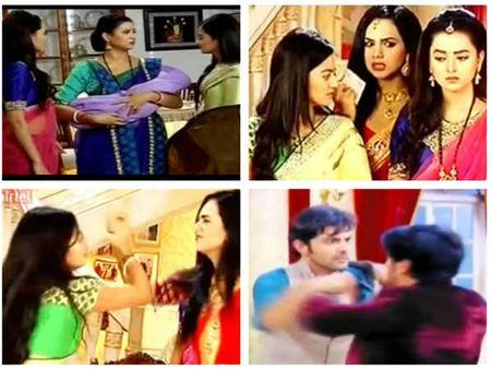 Swaragini Spoiler: Durga Prasad Suffers Heart Attack;Swara & Ragini Fight For The Maheshwari Family!