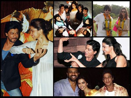 What A Hit Jodi! Shahrukh Khan & Deepika Padukone's 15 Best Pictures From Chennai Express Days!