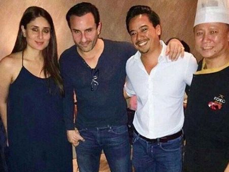Saifeena's Romantic Date! See How Saif Ali Khan Is Pampering His Pregnant Wife Kareena Kapoor (Pic)