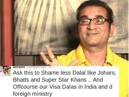 Singer Abhijeet ABUSES Karan Johar, The Khans & Pakistani Actors Post The Uri Terror Attack!