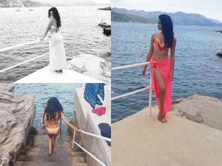 Must See Pics! Sarah Jane Dias Holidays In Croatia