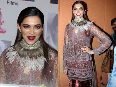 Not So Beautiful! You'll Be Shocked To See How Deepika Padukone Appeared At An Award Function (Pics)