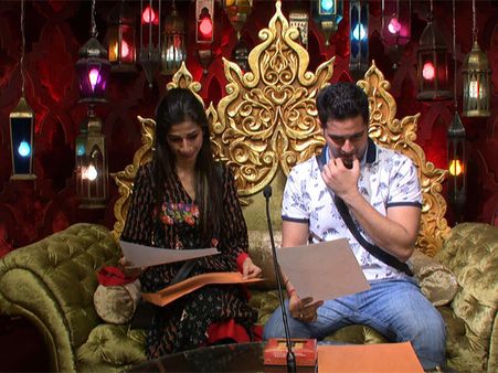Bigg Boss 10: See Photos; Karan Mehra Observed Karva Chauth Fast For Wife Nisha!