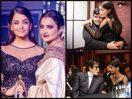 UNEXPECTED! Rekha Said This About Aishwarya Rai Bachchan’s Beauty [New Pics From Filmfare Event]