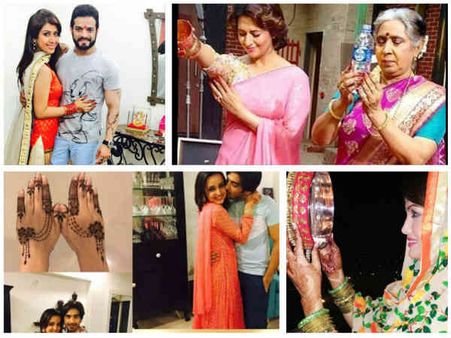 From Divyanka Tripathi To Sanaya Irani – Here’s How TV Stars Celebrated Karva Chauth (PICS)