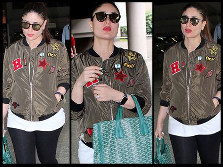 What Swag! Even After Gaining Weight Pregnant Kareena Kapoor Makes Heads Turn At The Airport