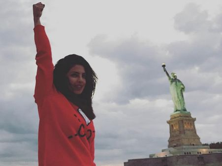 Major Holiday Goals! Priyanka Chopra Visits The Statue Of Liberty As A Tourist In New York