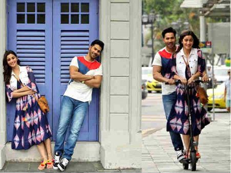 Varun Dhawan And Alia Bhatt Are Love-Struck In These New Stills From Badrinath Ki Dulhania!