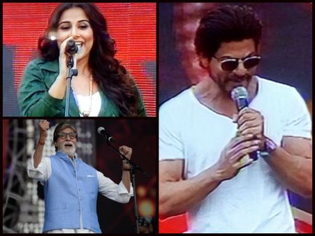 Global Citizen India Festival Live Coverage: SRK, Big B, Sonam, Vidya & Others In The House!