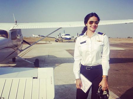 Amazing! Gul Panag Flies High! Becomes A Licensed Pilot