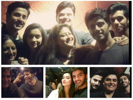 Jana Na Dil Se Door: Vikram Singh Chauhan, Shivani Surve & Shashank Vyas Party Together (PICS)