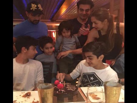 Love Conquers All! Malaika Arora & Arbaaz Khan Come Together To Celebrate Son's Birthday [Pictures]