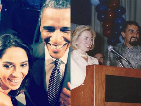 Mallika Sherawat & Kabir Bedi Support Hillary Clinton For President!