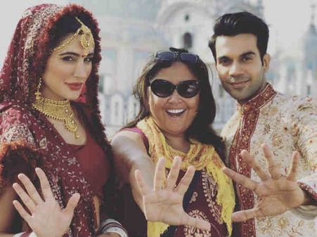 FIRST LOOK: Nargis Fakhri Turns Punjabi Bride For Rajkummar Rao’s 5 Weddings!