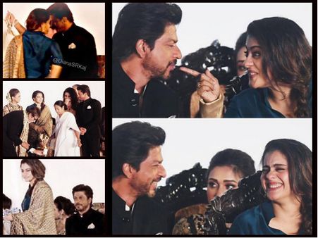 HAPPY TEARS! Shahrukh Khan & Kajol Share 'Rahul-Anjali' Moment At Kolkata Film Festival [Pictures]