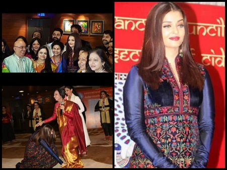 Pictures! Aishwarya Rai Bachchan Gets TEARY-EYED Seeing Her Dance Teacher Performing At An Event!