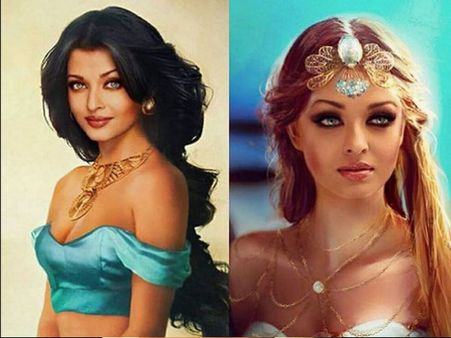 Holy Moly: Aishwarya Rai Bachchan Turns Into Disney Princess 'Jasmine' & We Heart The Pictures!