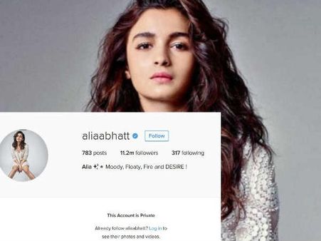 SURPRISING! Alia Bhatt Goes Private On Instagram